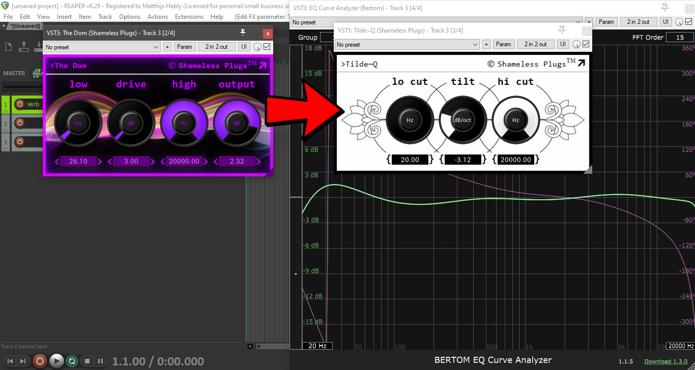 The Dom as tape saturator